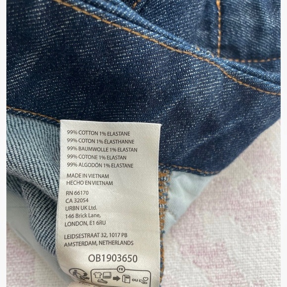 Pilcro Anthropologie Foxglove Wide Crop Pants Size 23 - Picture 10 of 11